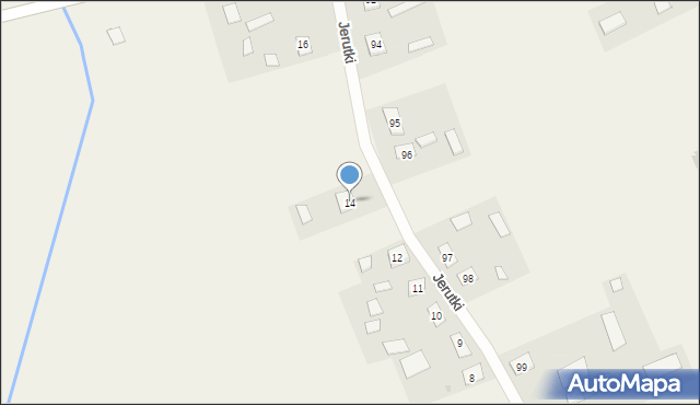 Jerutki, Jerutki, 14, mapa Jerutki