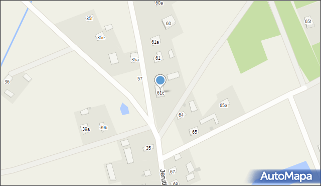 Jerutki, Jerutki, 61c, mapa Jerutki