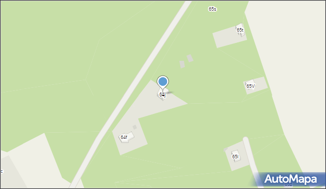 Jerutki, Jerutki, 64j, mapa Jerutki