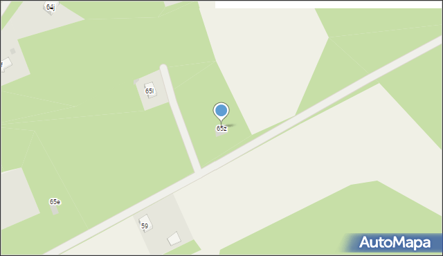 Jerutki, Jerutki, 65z, mapa Jerutki