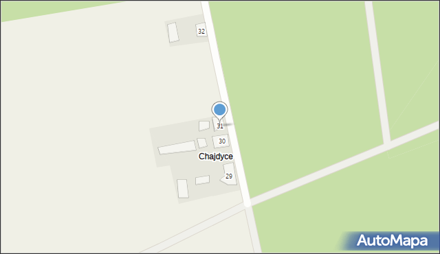 Jeruty, Jeruty, 31, mapa Jeruty