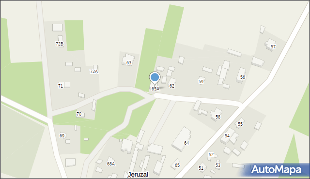 Jeruzal, Jeruzal, 63b, mapa Jeruzal