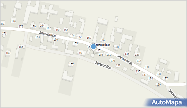 Jerwonice, Jerwonice, 149, mapa Jerwonice
