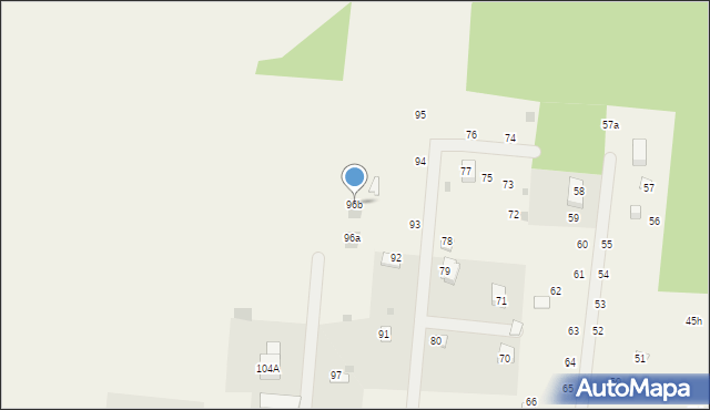 Jerwonice, Jerwonice, 96b, mapa Jerwonice