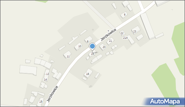 Jerzkowice, Jerzkowice, 19, mapa Jerzkowice