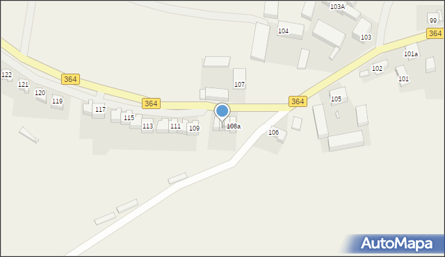 Jerzmanice-Zdrój, Jerzmanice-Zdrój, 108c, mapa Jerzmanice-Zdrój