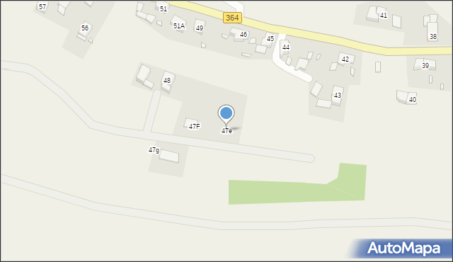 Jerzmanice-Zdrój, Jerzmanice-Zdrój, 47e, mapa Jerzmanice-Zdrój
