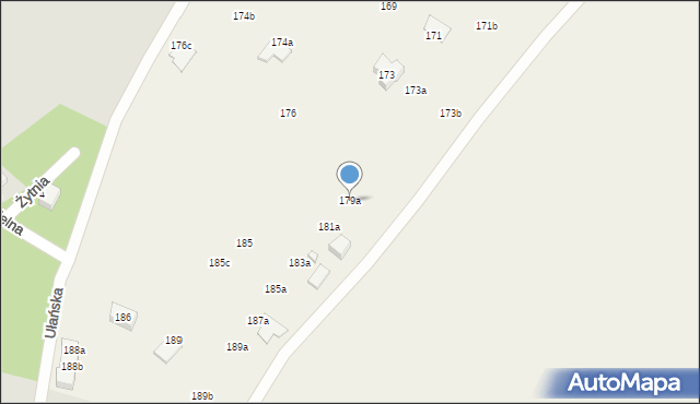 Jerzmanki, Jerzmanki, 179a, mapa Jerzmanki