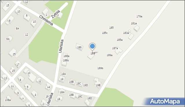 Jerzmanki, Jerzmanki, 189, mapa Jerzmanki