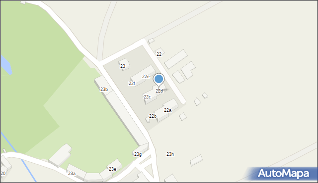 Jerzmanki, Jerzmanki, 22d, mapa Jerzmanki