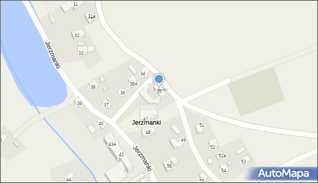 Jerzmanki, Jerzmanki, 35, mapa Jerzmanki