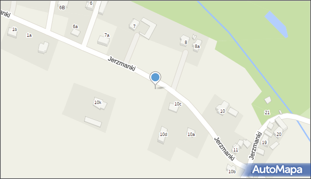 Jerzmanki, Jerzmanki, 8e, mapa Jerzmanki