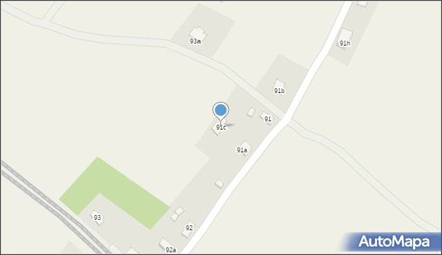 Jerzmanki, Jerzmanki, 91c, mapa Jerzmanki