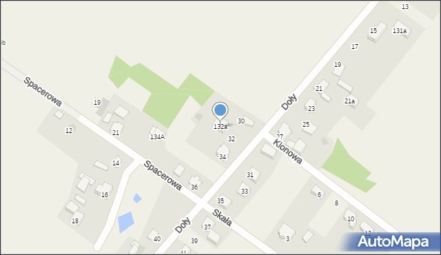 Jerzmanowice, Jerzmanowice, 132a, mapa Jerzmanowice