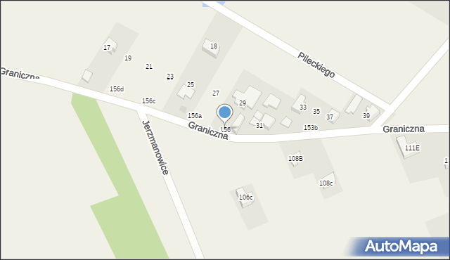 Jerzmanowice, Jerzmanowice, 156, mapa Jerzmanowice