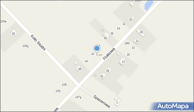 Jerzmanowice, Jerzmanowice, 166j, mapa Jerzmanowice