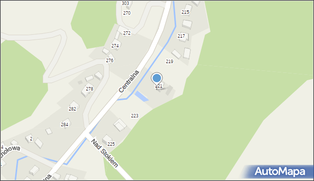 Jerzmanowice, Jerzmanowice, 270b, mapa Jerzmanowice