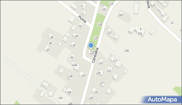 Jerzmanowice, Jerzmanowice, 349, mapa Jerzmanowice