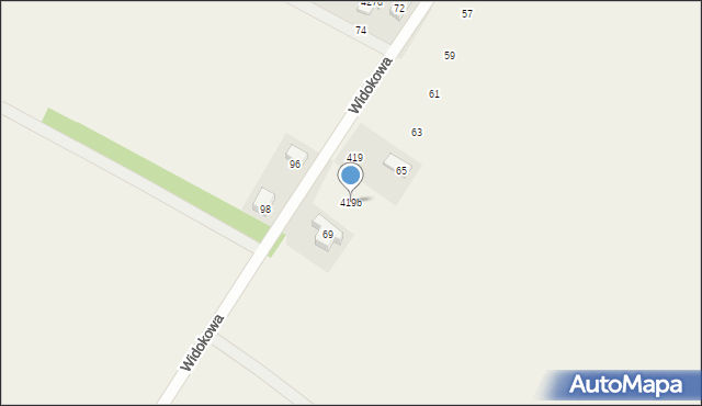 Jerzmanowice, Jerzmanowice, 419b, mapa Jerzmanowice