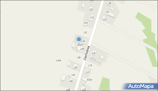 Jerzmanowice, Jerzmanowice, 471, mapa Jerzmanowice