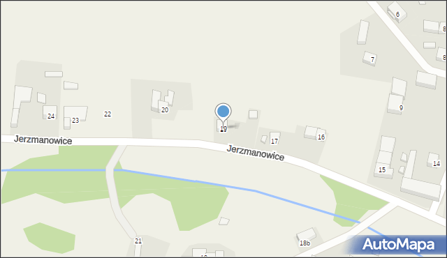 Jerzmanowice, Jerzmanowice, 19, mapa Jerzmanowice