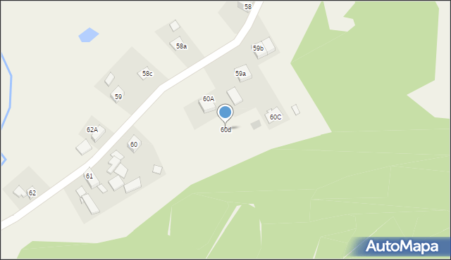 Jerzmanowice, Jerzmanowice, 60d, mapa Jerzmanowice