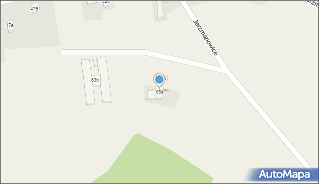 Jerzmanowice, Jerzmanowice, 63a, mapa Jerzmanowice