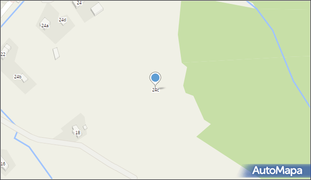 Jerzykowice Wielkie, Jerzykowice Wielkie, 24c, mapa Jerzykowice Wielkie