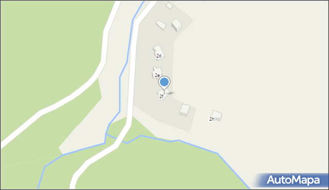 Jerzykowice Wielkie, Jerzykowice Wielkie, 2g, mapa Jerzykowice Wielkie