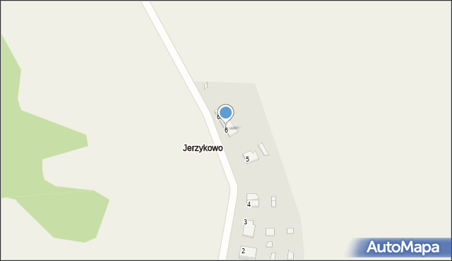 Jerzykowo, Jerzykowo, 6, mapa Jerzykowo