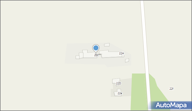 Jesiona, Jesiona, 22c, mapa Jesiona