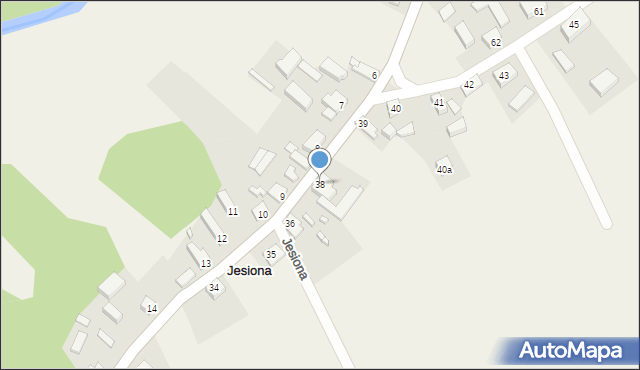 Jesiona, Jesiona, 38, mapa Jesiona