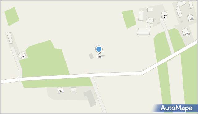 Jesionowiec, Jesionowiec, 25c, mapa Jesionowiec