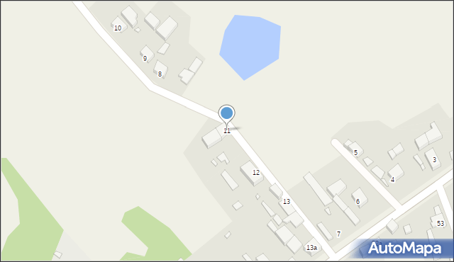 Jesionowo, Jesionowo, 11, mapa Jesionowo