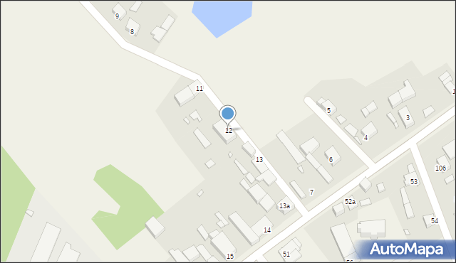 Jesionowo, Jesionowo, 12, mapa Jesionowo