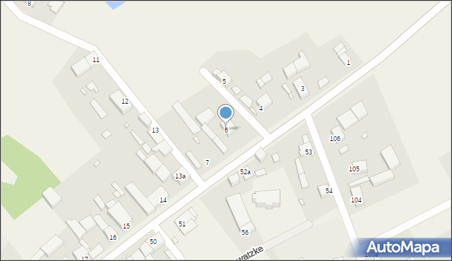 Jesionowo, Jesionowo, 6, mapa Jesionowo