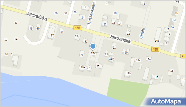 Jeszkowice, Jelczańska, 25a, mapa Jeszkowice