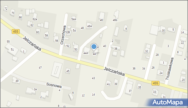Jeszkowice, Jelczańska, 44, mapa Jeszkowice