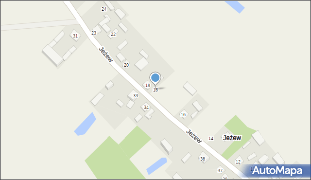 Jeżew, Jeżew, 18, mapa Jeżew