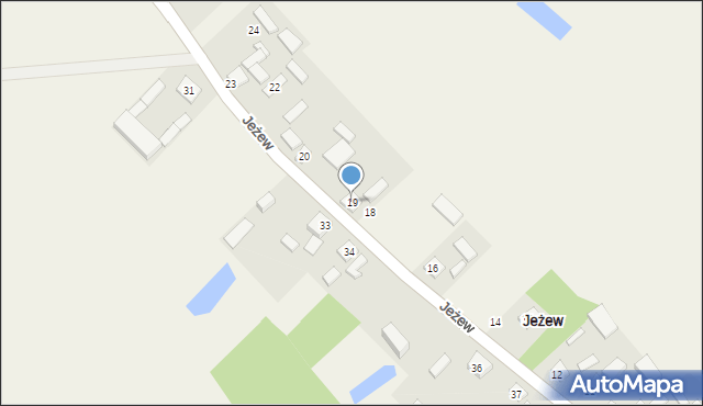 Jeżew, Jeżew, 19, mapa Jeżew