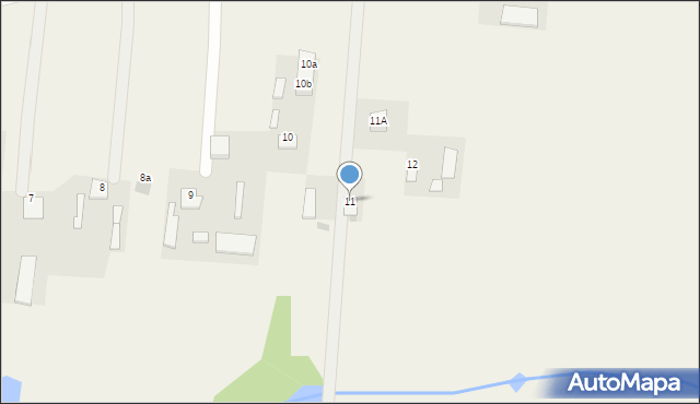 Jeżewo, Jeżewo, 11, mapa Jeżewo