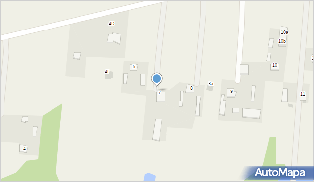 Jeżewo, Jeżewo, 7a, mapa Jeżewo