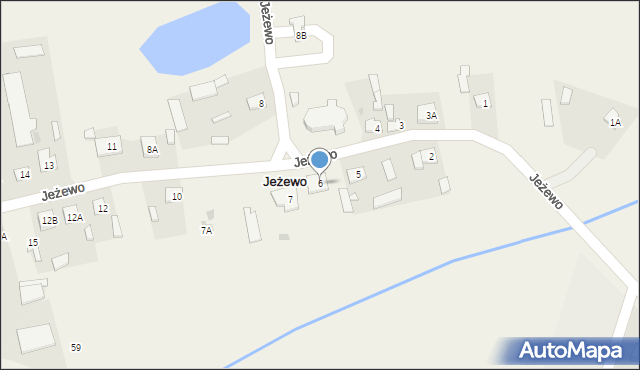 Jeżewo, Jeżewo, 6, mapa Jeżewo