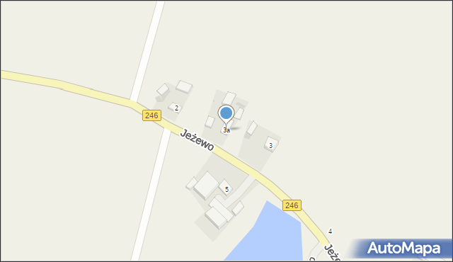 Jeżewo, Jeżewo, 3a, mapa Jeżewo