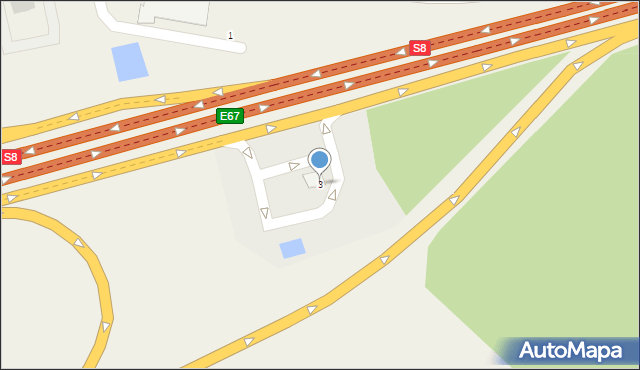 Jeżewo Stare, Jeżewo Stare, 3, mapa Jeżewo Stare