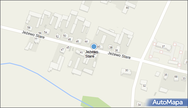 Jeżewo Stare, Jeżewo Stare, 39, mapa Jeżewo Stare