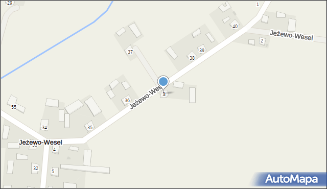 Jeżewo-Wesel, Jeżewo-Wesel, 3, mapa Jeżewo-Wesel