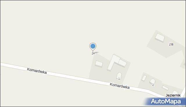 Jeziernik, Jeziernik, 1A, mapa Jeziernik