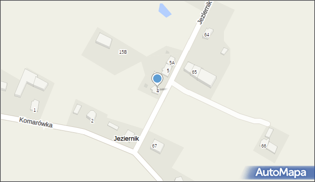 Jeziernik, Jeziernik, 4, mapa Jeziernik