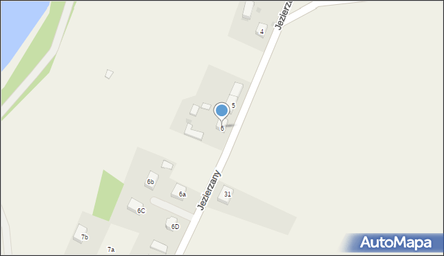 Jezierzany, Jezierzany, 6, mapa Jezierzany